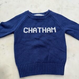 Chatham Navy Knit Sweater for Kids